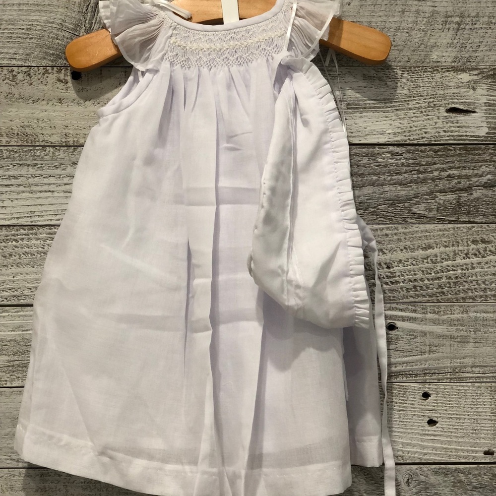Gorgeous NWT Christening/Baptism Gown w/Bonnet